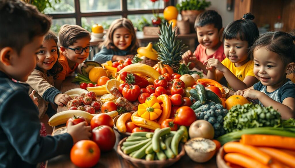 Alimentos coloridos