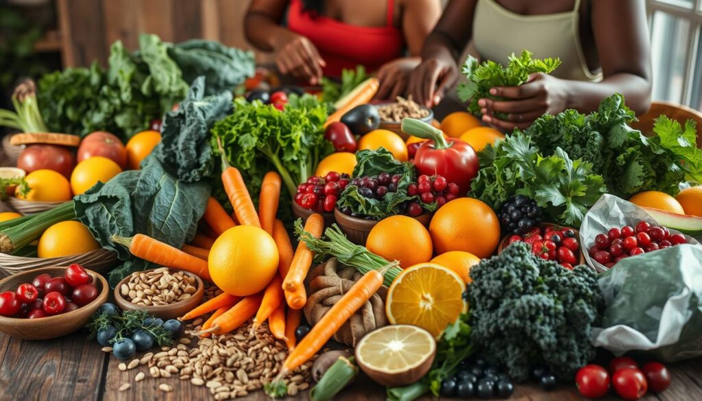 Alimentos ricos em vitaminas e minerais