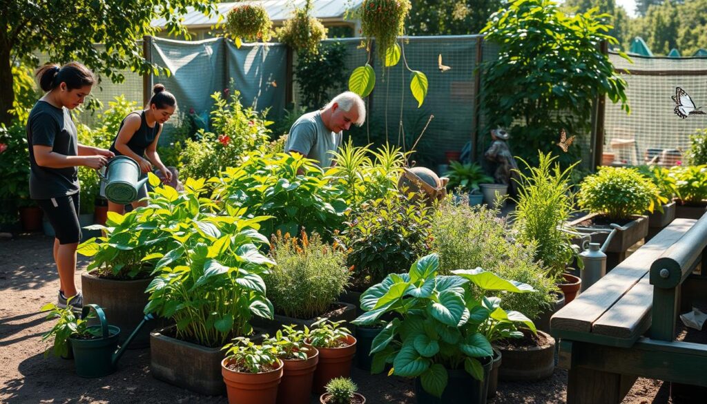 jardinagem orgânica